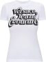 Versace Jeans Couture Witte T-shirts en Polos Damesmode Must-have White Dames - Thumbnail 1