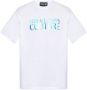 Versace Jeans Couture Iridescent White T-shirt met Couture Branding White Heren - Thumbnail 1
