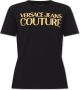 Versace Jeans Couture Zwarte T-shirts en Polos van Versace Jeans Black Dames - Thumbnail 1