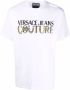 Versace Jeans Couture Verhoog je casual stijl met dit shirt White Heren - Thumbnail 1