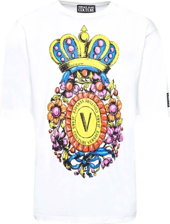 Versace Jeans Couture T-Shirt Wit Heren