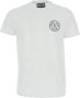 Versace Jeans Couture Witte T-shirts en Polos White Heren - Thumbnail 3