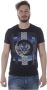 Versace Jeans Couture Korte Mouw T-Shirt Elegant Design Hoogwaardige Stof Black Heren - Thumbnail 1