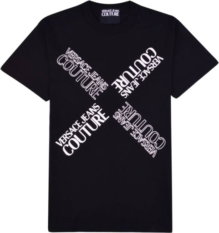 Versace Jeans Couture t-shirt Zwart Heren
