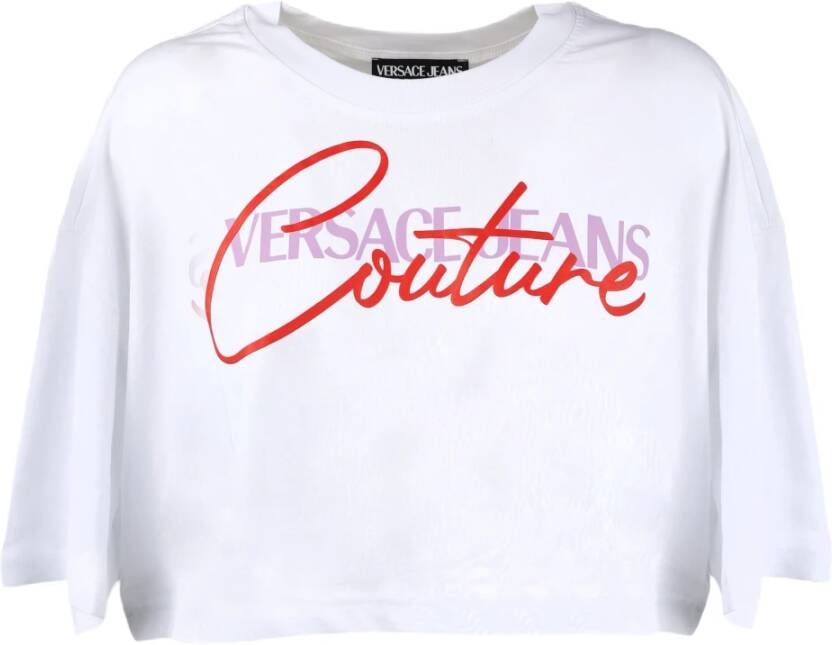Versace Jeans Couture T-Shirts White Dames