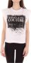 Versace Jeans Couture Katoenen dames T-shirt met gewatteerde bandjes White Dames - Thumbnail 1