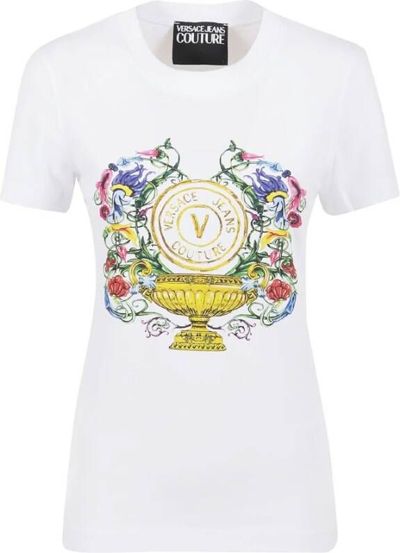 Versace Jeans Couture T-Shirts Wit Dames