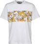 Versace Jeans Couture Katoenen Heren T-Shirt Veelzijdige Stijl Multicolor Heren - Thumbnail 3