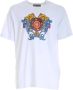 Versace Jeans Couture Regalia Logo T-Shirt voor Heren White Heren - Thumbnail 3