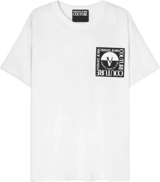 Versace Jeans Couture Designer T-shirts en Polos White Heren