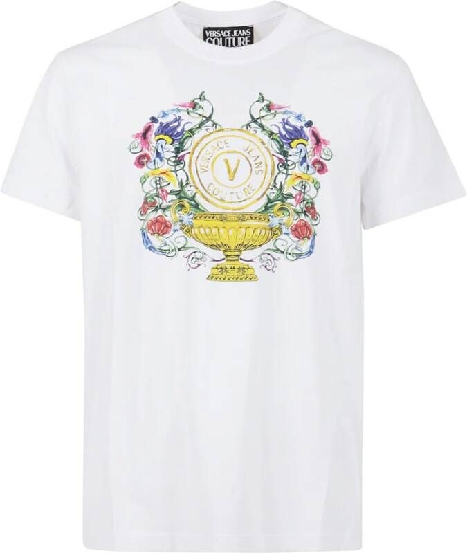 Versace Jeans Couture T-Shirts Wit Heren