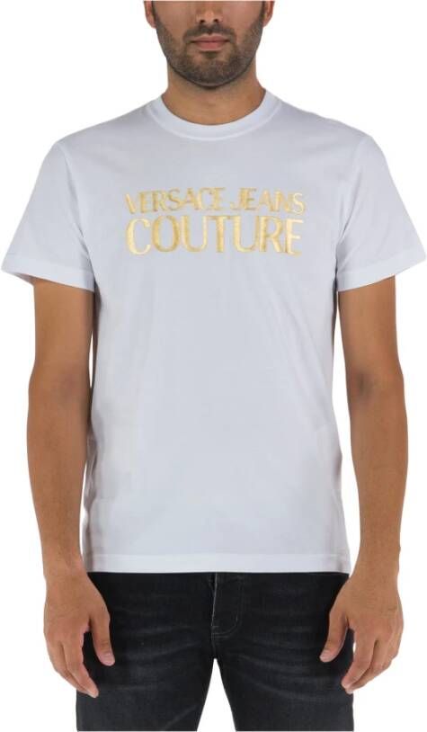 Versace Jeans Couture T-Shirts White Heren