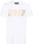Versace Jeans Couture Witte Katoenen T-shirt met Gouden Logo White Heren - Thumbnail 3