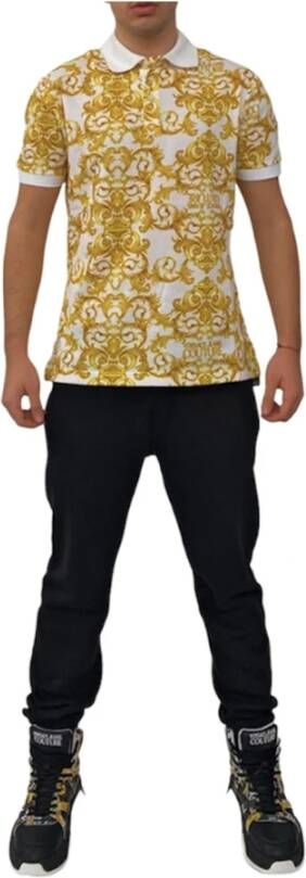 Versace Jeans Couture T-shirts Wit Heren