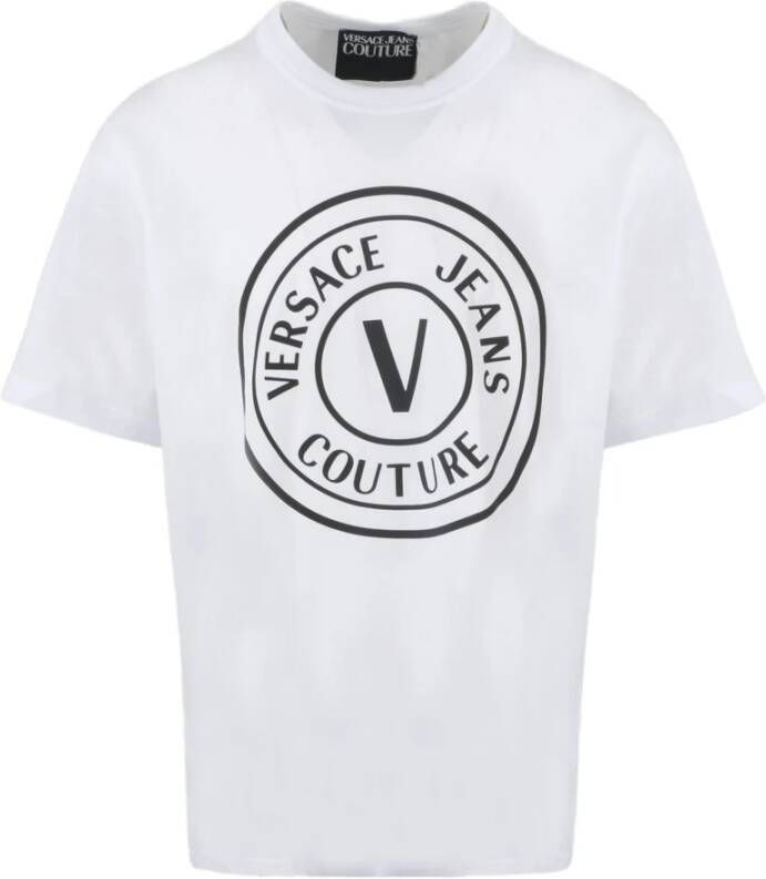 Versace Jeans Couture T-shirts Wit Heren
