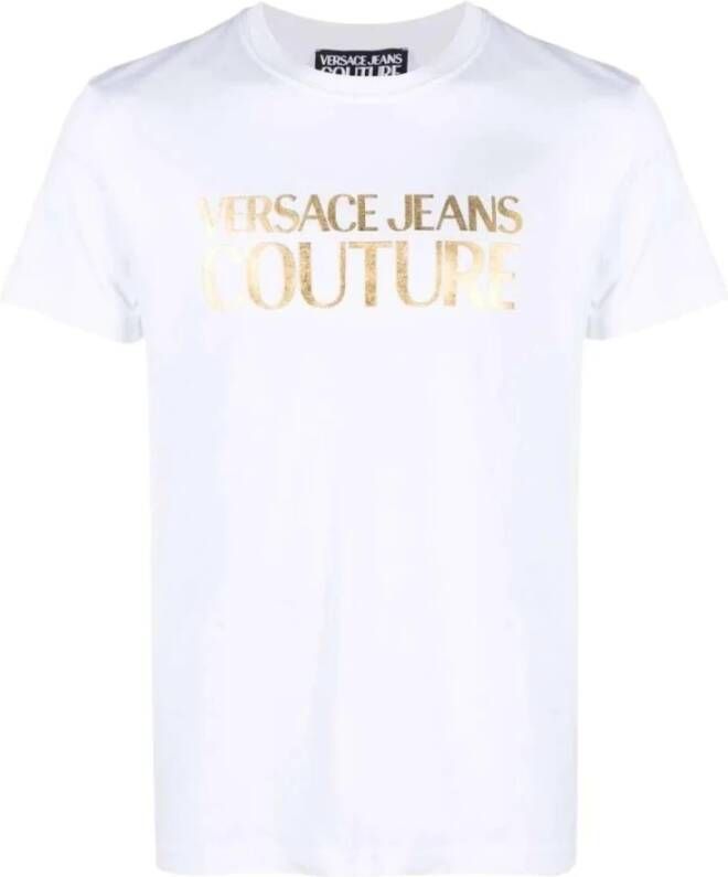 Versace Jeans Couture T-Shirts Wit Heren