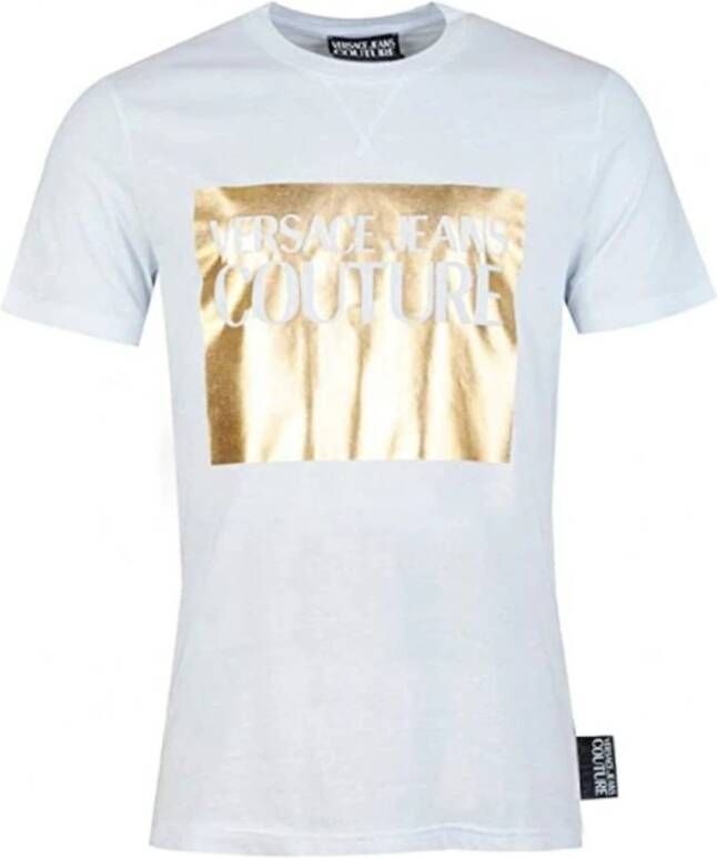 Versace Jeans Couture T-Shirts Wit Heren