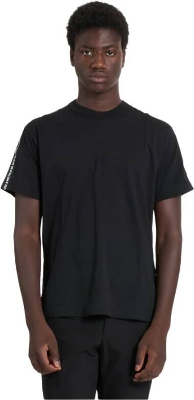 Versace Jeans Couture Zwart Logo T-shirt 73Gah6R4 J0001 899 Black Heren