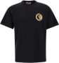 Versace Jeans Couture Heren Zwart Logo Tekst T-shirt L Black Heren - Thumbnail 5