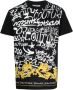 Versace Jeans Couture T-shirt met Graffiti Print en Logo Zoom Multicolor Heren - Thumbnail 1