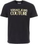 Versace Jeans Couture Zwarte T-shirts en Polos Black Heren - Thumbnail 1