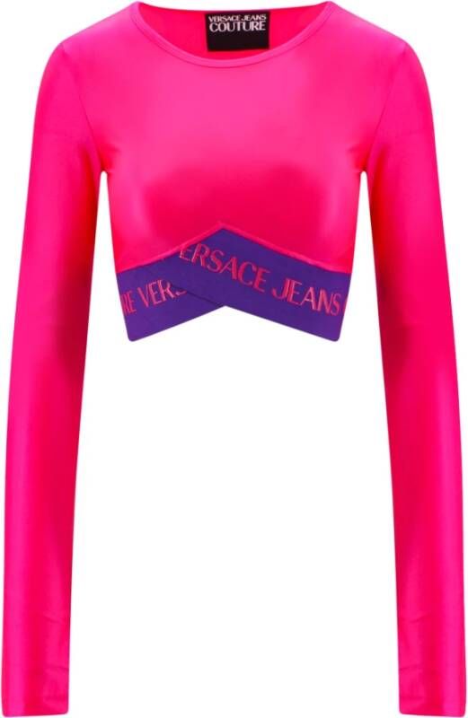 Versace Jeans Couture Tops Roze Dames