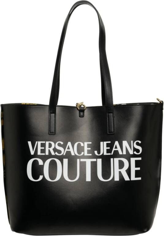 Versace Jeans Couture Barokprint Dubbelzijdige Shoppingtas Multicolor Dames