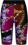 Versace Jeans Couture Stijlvolle Paarse Lange Shorts voor Vrouwen Purple Dames - Thumbnail 2