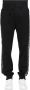 Versace Jeans Couture Pantalone con elastico in vita e bande laterali logate uomo 73Gaa3B4-F0002 Nero Zwart Heren - Thumbnail 1