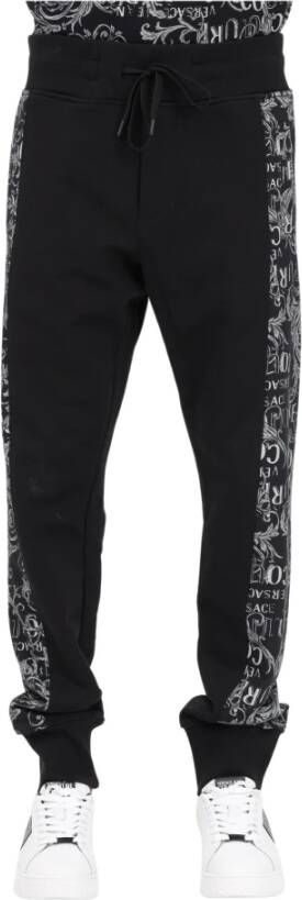 Versace Jeans Couture Trousers Black Zwart Heren