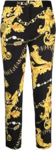 Versace Jeans Couture Trousers Geel Dames