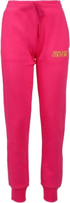Versace Jeans Couture Trousers Roze Dames