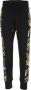 Versace Jeans Couture Sportieve Zwarte Broek met Logo Banden Multicolor Heren - Thumbnail 1