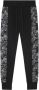 Versace Jeans Couture Zwarte katoenen sportbroek voor heren Black Heren - Thumbnail 1