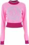 Versace Jeans Couture Roze Sweaters voor Vrouwen Pink Dames - Thumbnail 4