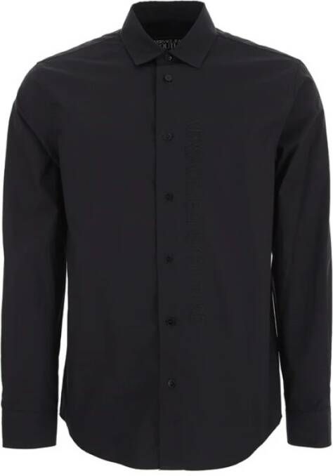 Versace Jeans Couture Tshirt met lange mouwen Zwart Heren