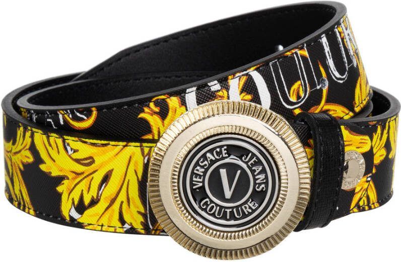 Versace Jeans Couture Multicolor Barok Print Riem 100 Multicolor Heren
