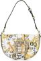 Versace Jeans Couture Witte Barokprint Handtas met Logogesp Multicolor Dames - Thumbnail 5