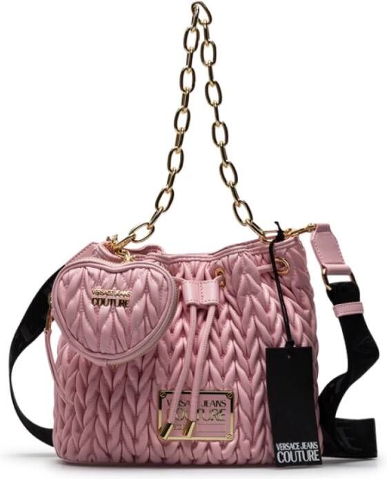 Versace Jeans Couture Vrouwen schoudertas 73Va4Bo3 Zs409 439 roze Dames