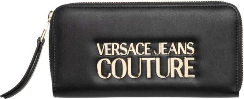 Versace Jeans Couture wo 's wallet credit card bifold Zwart