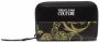 Versace Jeans Couture Barocco Print Zwarte Portemonnee voor Moderne Mannen Black Heren - Thumbnail 3