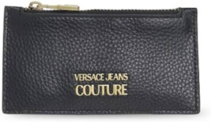 Versace Jeans Couture Wallet Range City Rock Slg Sketch 3 Grainy Leather Zwart Heren