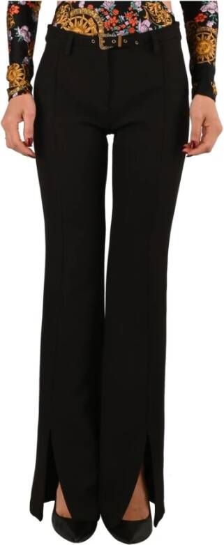 Versace Jeans Couture Wide Trousers Zwart Dames