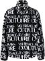 Versace Jeans Couture Speelse Doodle Print Overhemd Black Heren - Thumbnail 1
