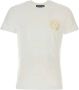 Versace Jeans Couture Witte katoenen T-shirt Klassieke stijl White Heren - Thumbnail 1