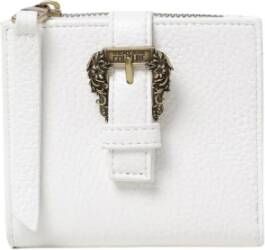 Versace Jeans Couture Witte Portemonnees Stijlvolle Collectie White Dames