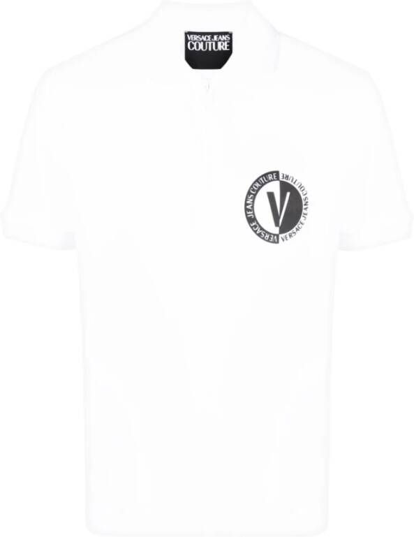 Versace Jeans Couture Witte T-shirts en Polos van White Heren