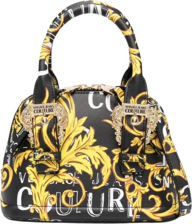 Versace Jeans Couture Women Bags Shoulder Bag Black Ss23 Zwart Dames