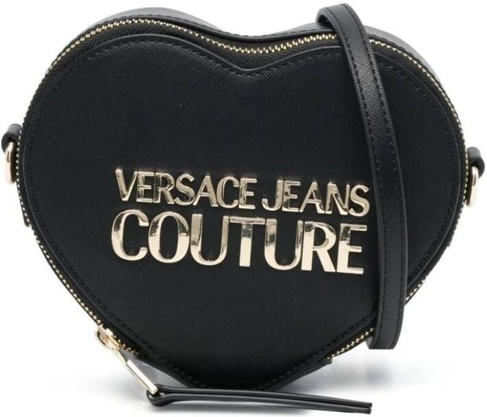 Versace Jeans Couture Women Bags Shoulder Bag Black Ss23 Zwart Dames
