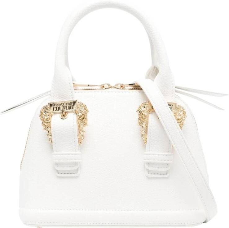 Versace Jeans Couture Women Bags Shoulder Bag White Ss23 Wit Dames